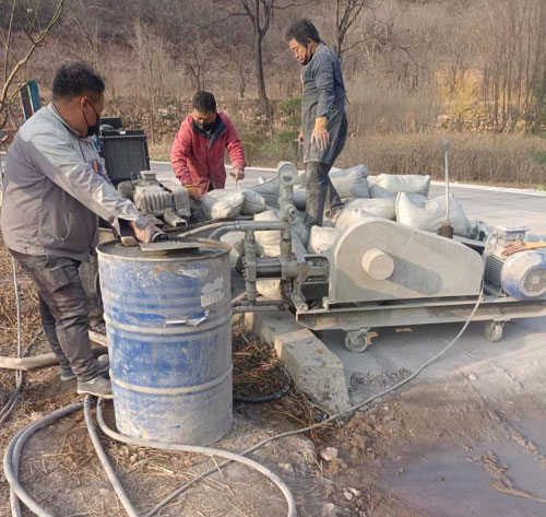 璧山路面下沉注浆